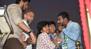 Bangalore: Activist Amulya Leona Says “Pakistan Zindabad-Hindustan Zindabad”, Asad Owaisi Condemns & Says “Bharat Zindabad, Dushman Mulk ka naam nahi lenge”