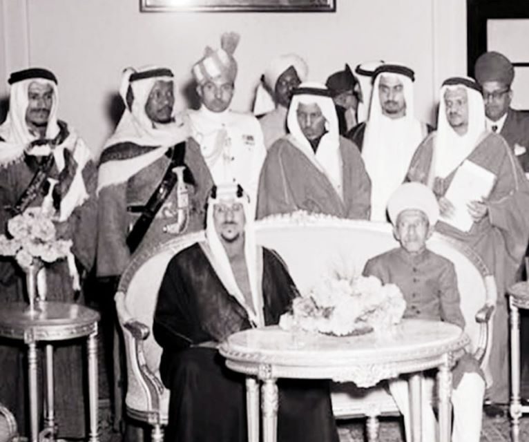 Nizam Donated To Saudi Arabia For Maintenance Of Harmain Sharifain From 1911 To 1954