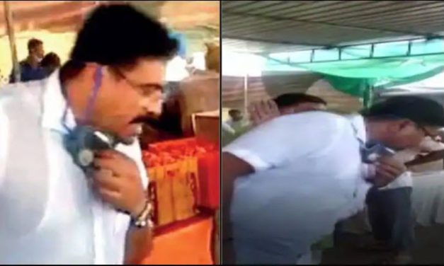 Guj BJP MLA Spits In Hospital Kitchen