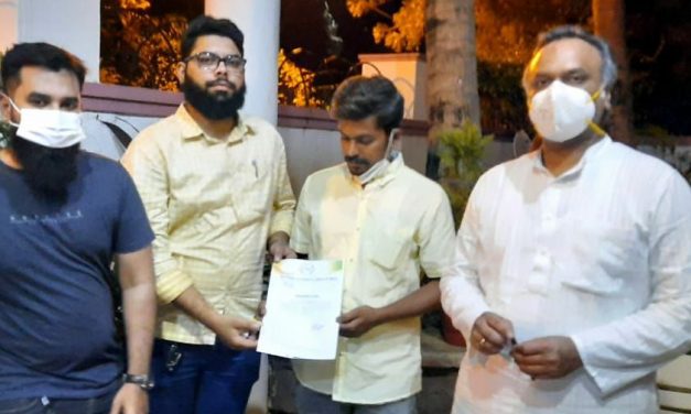 Youth Leader Umer Junaidi appointed as NSUI Dist General Secretary Gulbarga