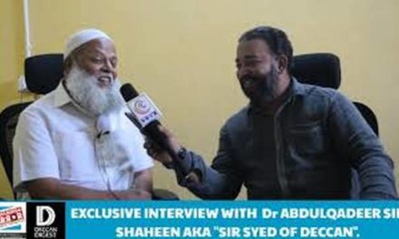 EXCLUSIVE INTERVIEW WITH DR ABDULQADEER SIR SHAHEEN AKA SIR SYED OF DECCAN