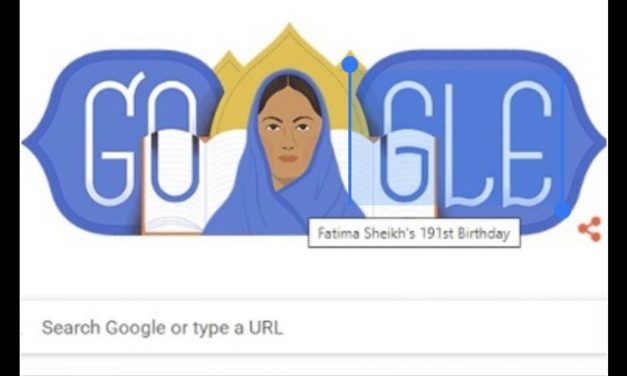 on her 191th Birth Anniversary, Fatima Shaikh, one of the first Indian Muslim Woman teachers, honored with a doodle