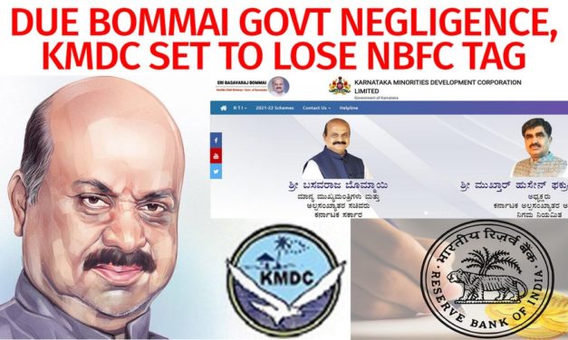 “Sabka Sath, Sabka Satyanash”, BJP’s Neglect to Minority initiatives take another dive as KMDC set to lose NBFC status